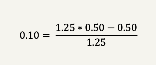 Kelly formula for value investment